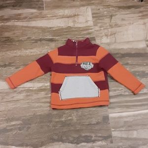 Naartjie size 3 pullover quarter zip fleece